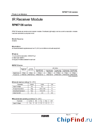 Datasheet RPM7136-V4 manufacturer Rohm